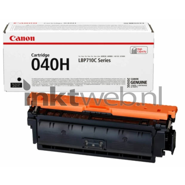 Canon 040H zwart toner