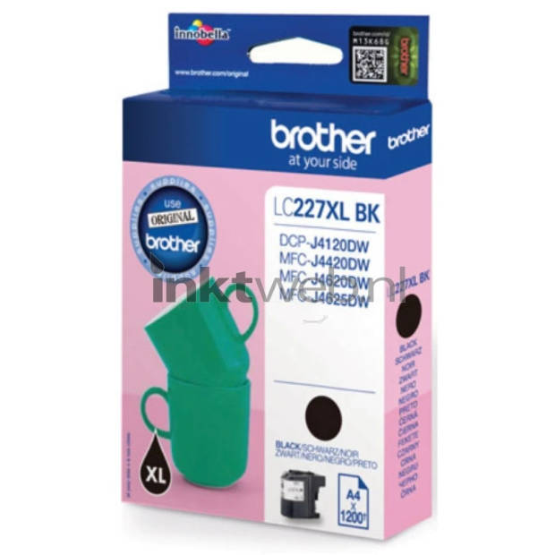 Brother LC-227XLBK zwart cartridge