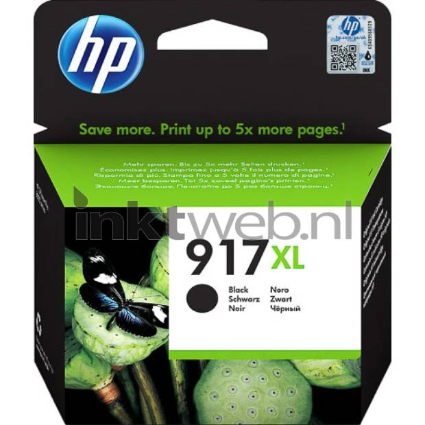 HP 917XL zwart cartridge