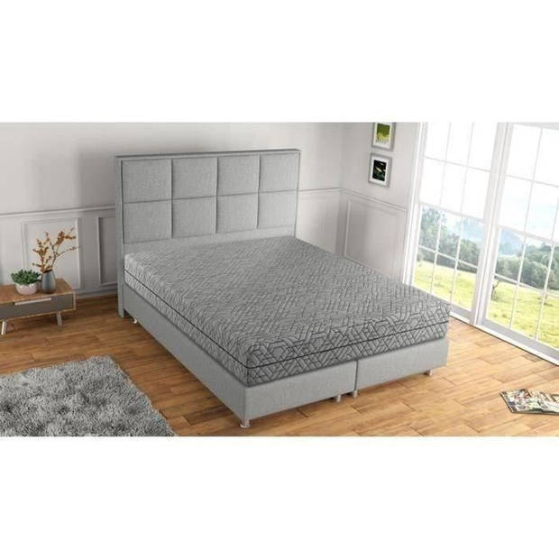 GEOFLEX - Matras - 160 x 200 cm - Dikte 26 cm - Pocketveren - Zeer stevig of gebalanceerd omkeerbaar