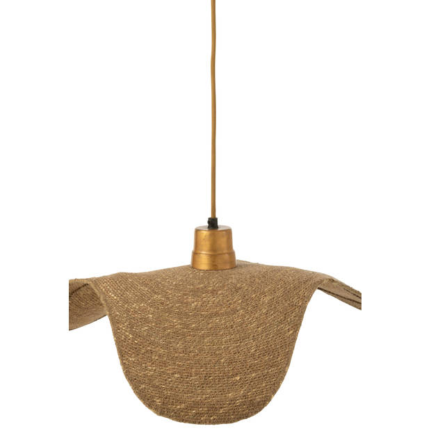 J-line - Hangende Lamp Moonj Gras Naturel Small - 55x48x8cm