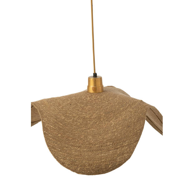 J-line - Hangende Lamp Moonj Gras Naturel Medium - 75x65x8cm