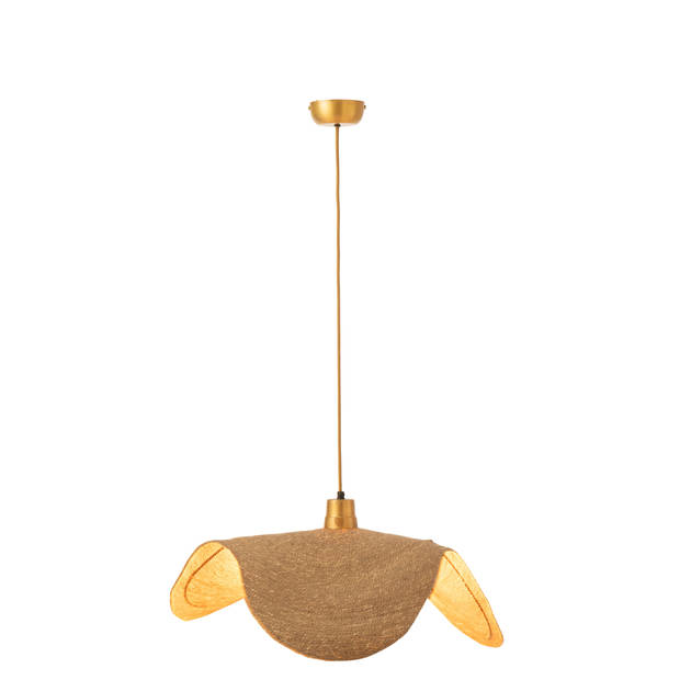 J-line - Hangende Lamp Moonj Gras Naturel Medium - 75x65x8cm