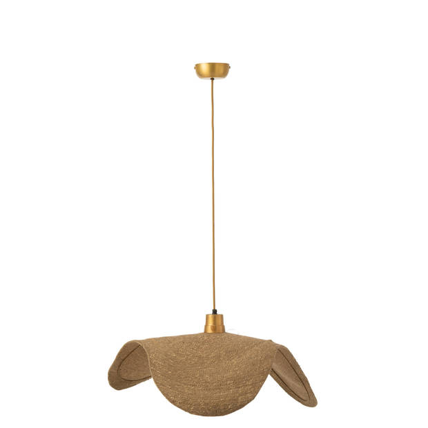 J-line - Hangende Lamp Moonj Gras Naturel Medium - 75x65x8cm