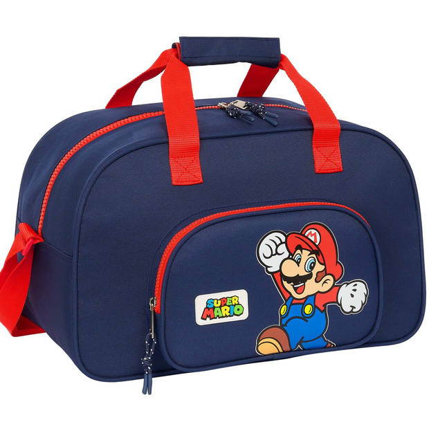 Super Mario Sporttas, Okey Dokey - 40 x 24 x 23 cm - Polyester