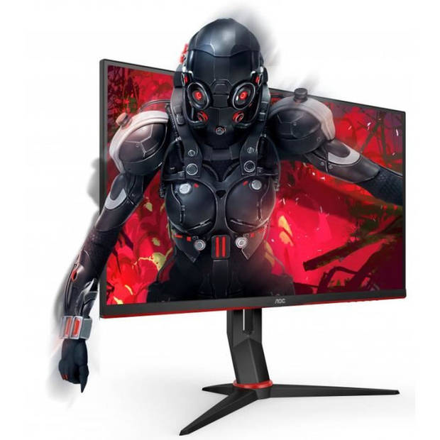 AOC Q27G2U / BK - Gamerscherm - QHD IPS 144hz 1ms - FreeSync Premium - Hoogte-instelling - USB-hub