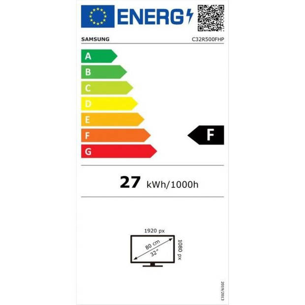 Gebogen pc -scherm - Samsung LC32R500FHPXen - 32 4K - VA -plaat - 4 ms - 75Hz - Like