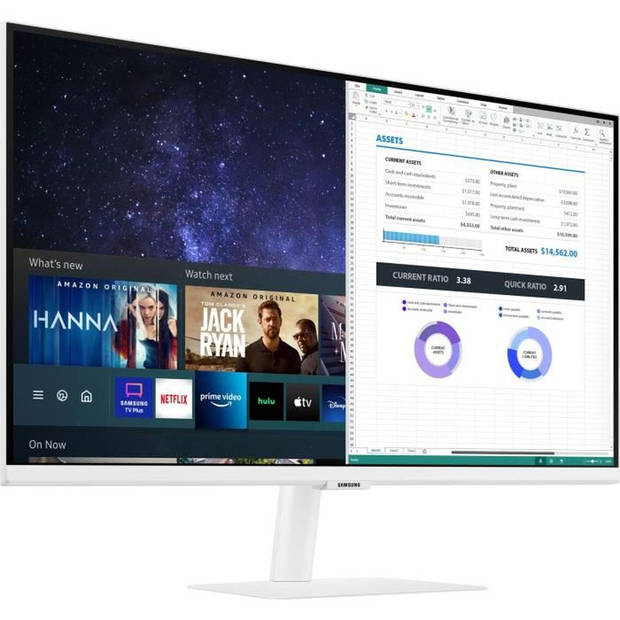 PC-scherm - SAMSUNG - Smart Monitor M5 - CM500 - 27 FHD 1920x1080 - 60Hz - VA - 4ms - Zwart - HDMI + Afstandsbediening