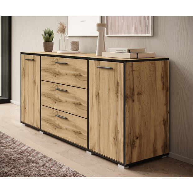 Meubella Dressoir Betty - Eiken - 150 cm