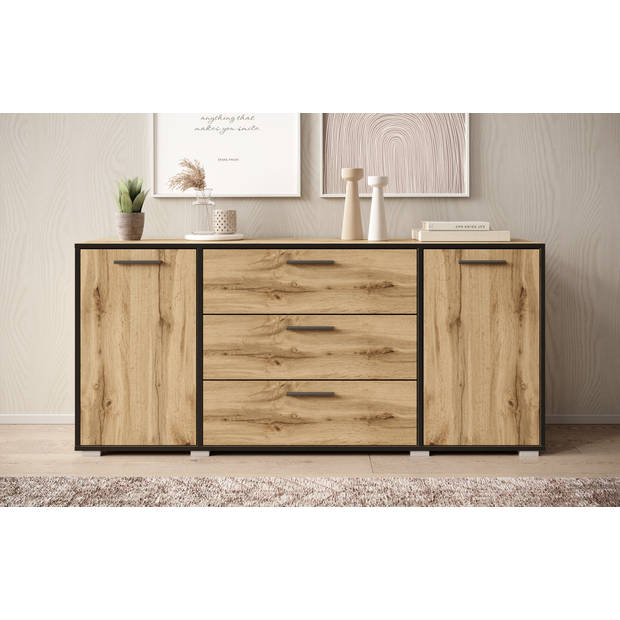 Meubella Dressoir Betty - Eiken - 150 cm