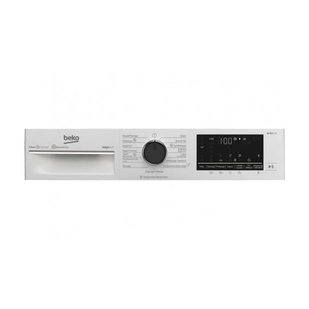 BEKO B5WFT59419W patrijspoortwasmachine - 9 kg - Inductie - L60cm - 1400 tpm - Klasse A - Wit