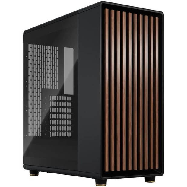 PC Case - Fractal Design - North Charcoal Black TG Dark T