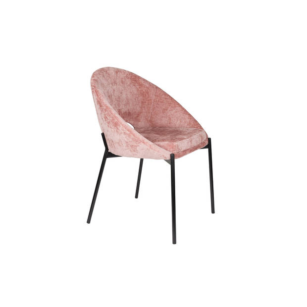 Housecraft Dando Eetkamerstoelen Oud Roze - Set van 2