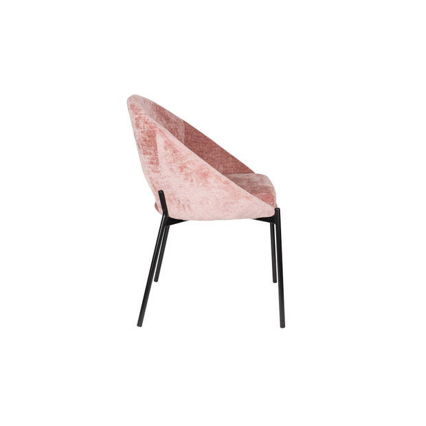 Housecraft Dando Eetkamerstoelen Oud Roze - Set van 2