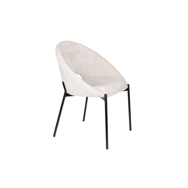 Housecraft Dando Eetkamerstoelen Off White - Set van 2