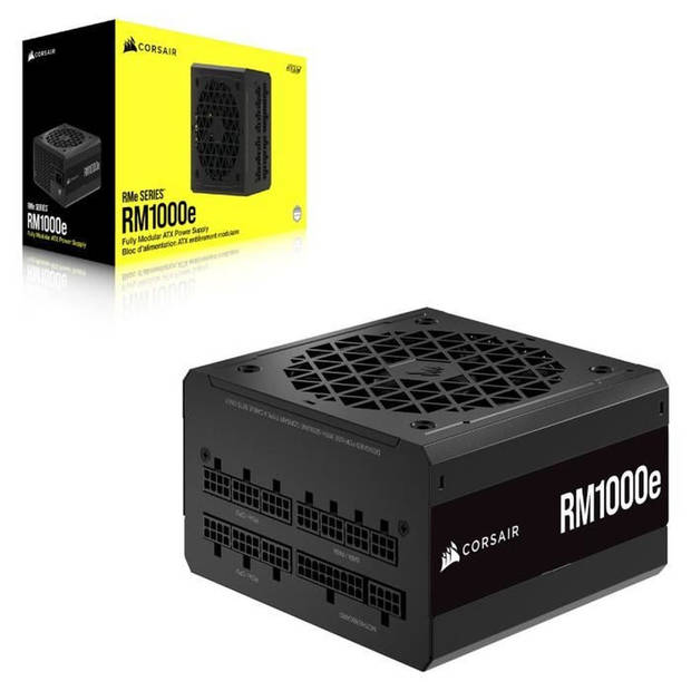 Corsair - RM1000E - Power Block - 1000 Watt - ATX 3.0 Silent - Certified 80 Plus Gold - (CP -9020264 -EU)