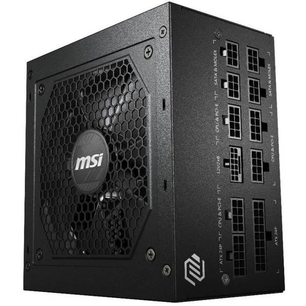 MSI PC MAG A850GL PCIE5 - 850W 80+ modulair goud