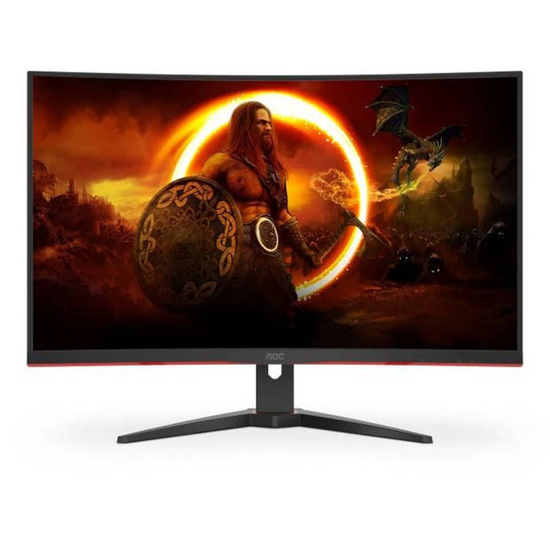 PC-gamerscherm - AOC - CQ32G2SE/BK - 31,5 VA Curved QHD - 1 ms - 165 Hz - HDMI / DisplayPort - Freesync Premium