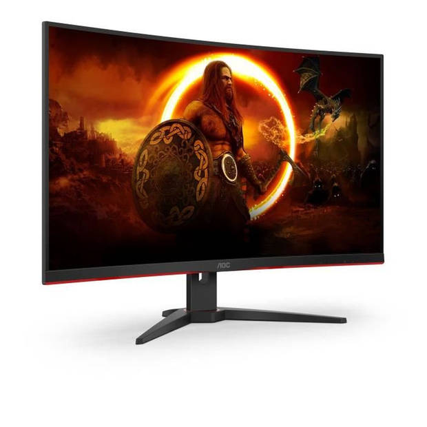 PC-gamerscherm - AOC - CQ32G2SE/BK - 31,5 VA Curved QHD - 1 ms - 165 Hz - HDMI / DisplayPort - Freesync Premium