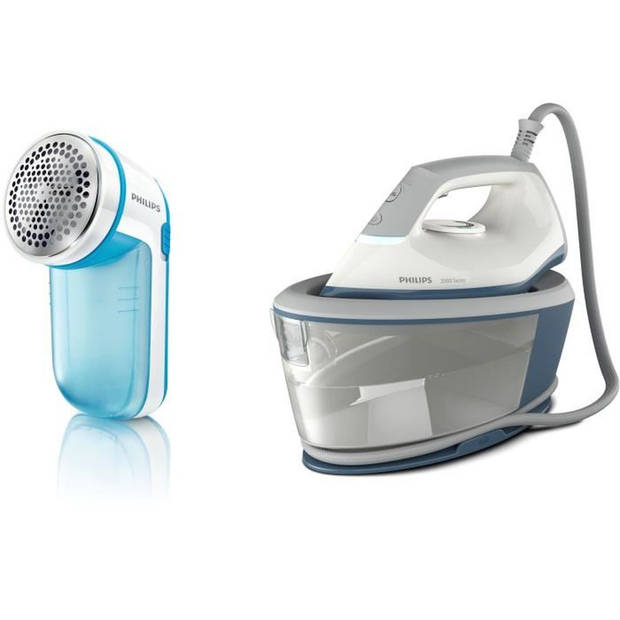 Stoomgenerator + Plush Shave - PHILIPS BXA0019/00 - Compact - 6 bars - Perseffect 300 g/min - Continue stoomstroom 110 g