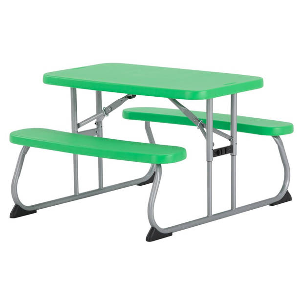 Kindertafel Lifetime Opvouwbaar - Picknickset - Groen