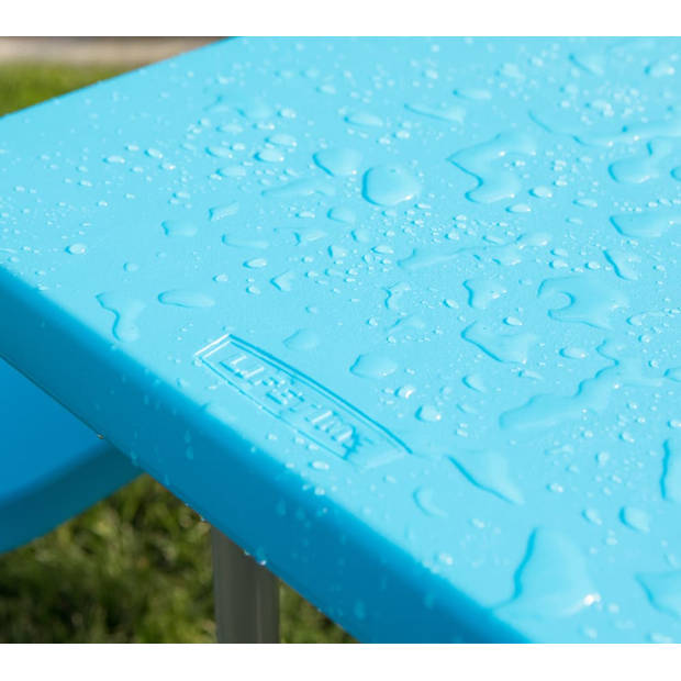 Kindertafel Lifetime Blauwe Opvouwbaar - Picknickset - Blauw