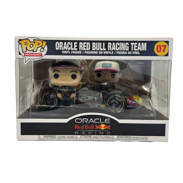 Pop Moment: Oracle Red Bull Racing Team - Max Verstappen & Sergio Perez Funko Pop #07