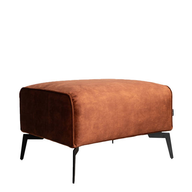 Bronx71 Hocker Vegas velvet koper.