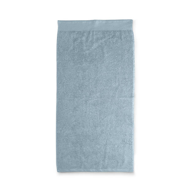 LINNICK Diamond Badstof Handdoek 50x100cm - ocean blue - set van 4