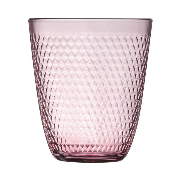 Glazenset Arcoroc Pampille Roze Glas 310 ml 6 Stuks