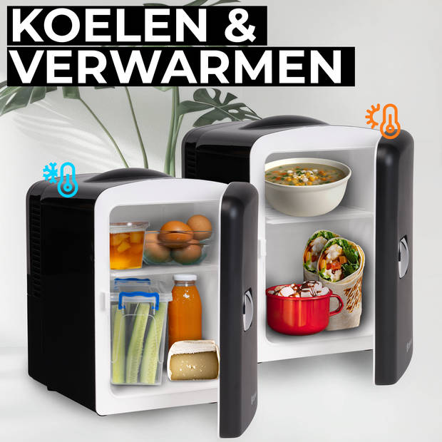 Denver Mini koelkast - Skincare Fridge - 12V Auto Aansluiting - Koelen & Verwarmen - 4 Liter - MFR401