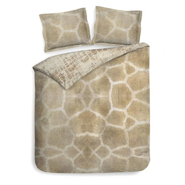 Heckettlane dekbedovertrek Rishi - Skin Beige - 1-Persoons 140x200/220 cm