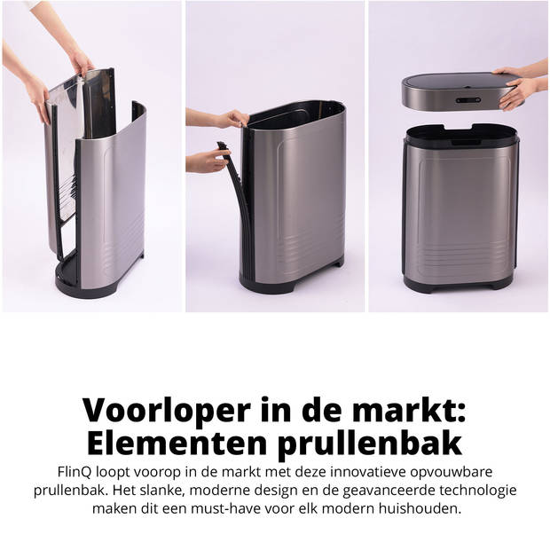 FlinQ Detachable Sensor Bin 60L - Titanium Alloy