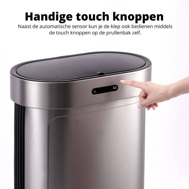 FlinQ Detachable Sensor Bin 60L - Titanium Alloy