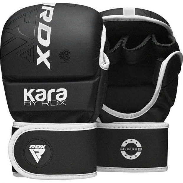 RDX Sports F6 Kara MMA Handschoenen Training Matzwart - S/M