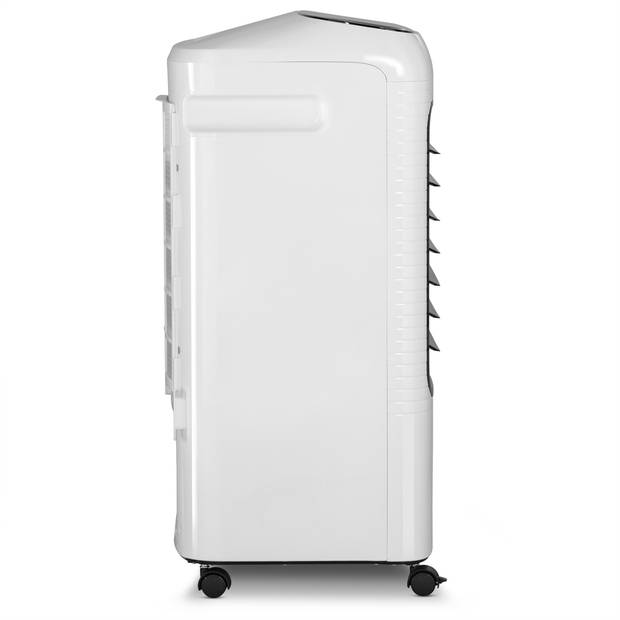 4 in 1 XL mobiele airco met afstandbediening, wit, 10 Liter, ventilator met luchtbevochtiging en luchtzuivering