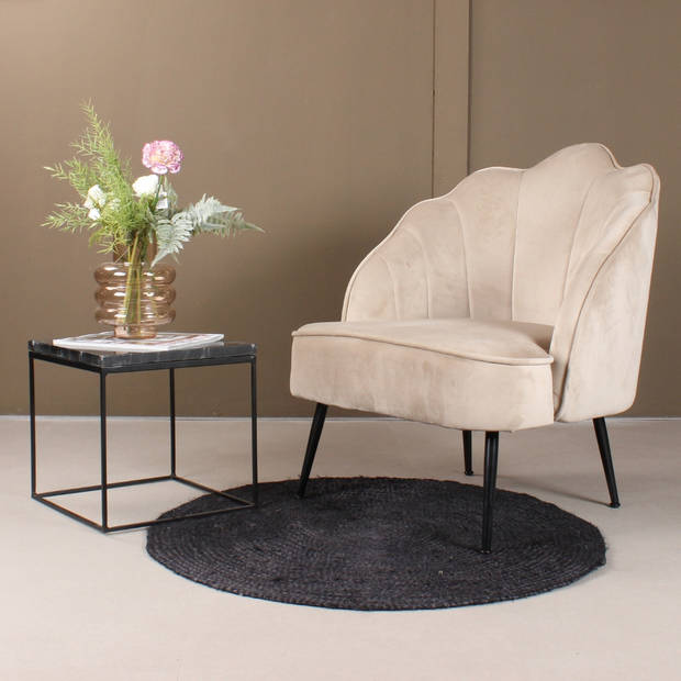 Lindsey fauteuil - champagne