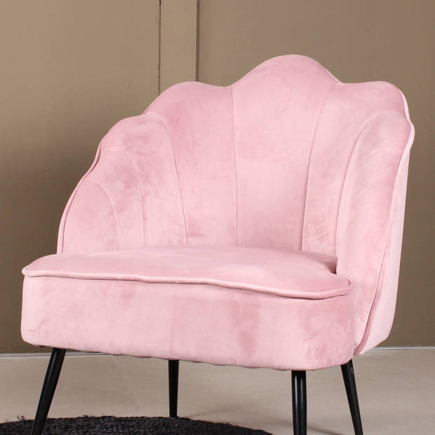 Lindsey fauteuil - roze