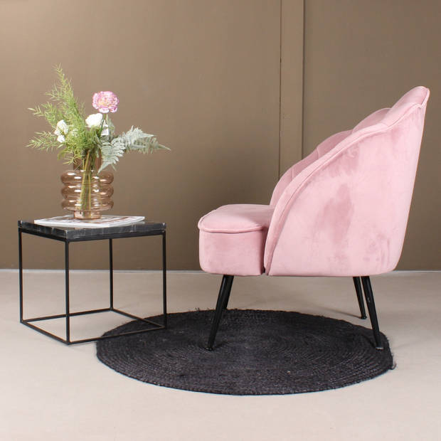 Lindsey fauteuil - roze