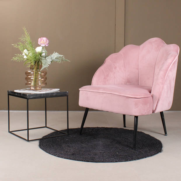 Lindsey fauteuil - roze