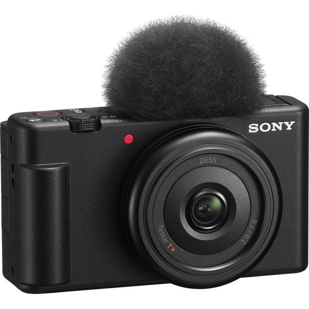 Sony Vlogcamera - ZV-1F - Compactcamera + Windscherm