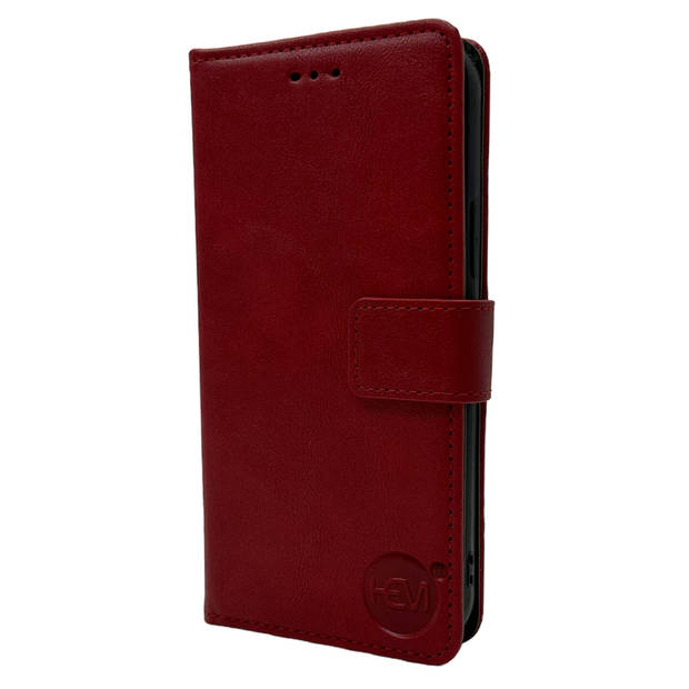 HEM Stylish Book Case (geschikt voor 16 Plus) iPhone 16 Plus hoesje met 3 pasjesuitsnedes + fotovakje -