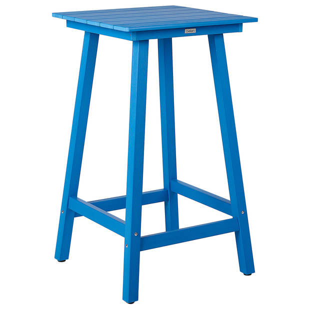 Beliani ADIRONDACK - Bistroset-Blauw-Synthetisch materiaal