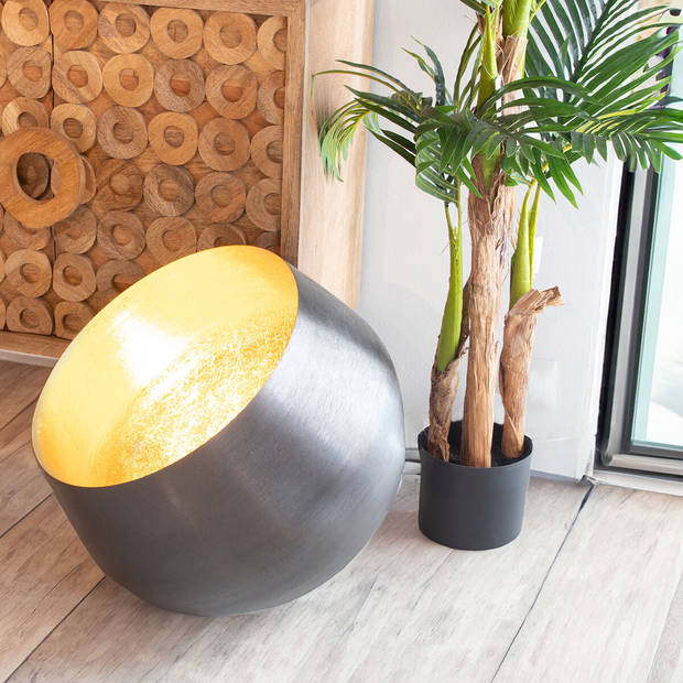 Bureaulamp Alexandra House Living Zwart Gouden Metaal 25 W 21 X 20 X 21 CM