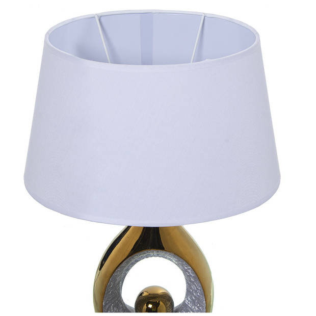 Bureaulamp Alexandra House Living Multicolour Gouden Keramisch 40 W 31 x 50 x 20 cm