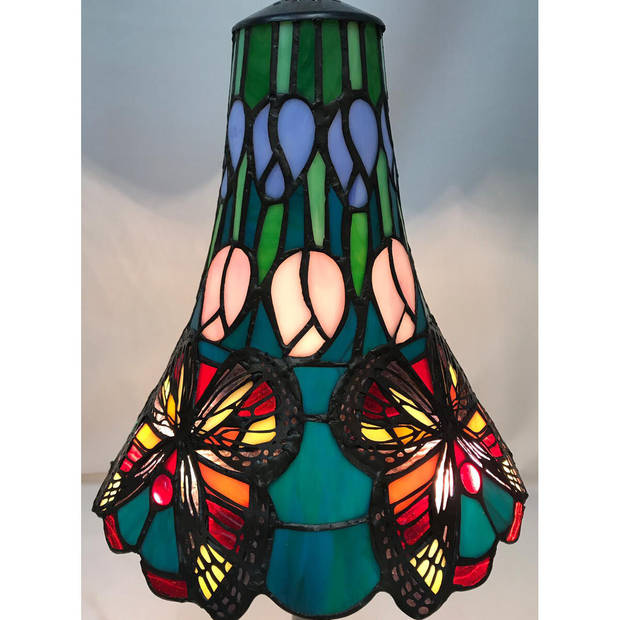 Bureaulamp Viro Buttefly Multicolour Zink 60 W 25 x 46 x 25 cm