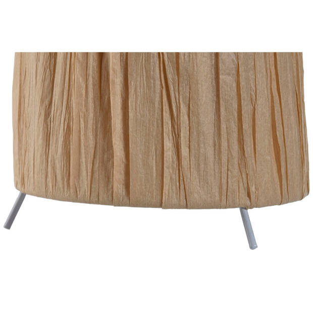 Bureaulamp Home ESPRIT Bruin Metaal Raffia 50 W 220 V 27 x 27 x 40 cm