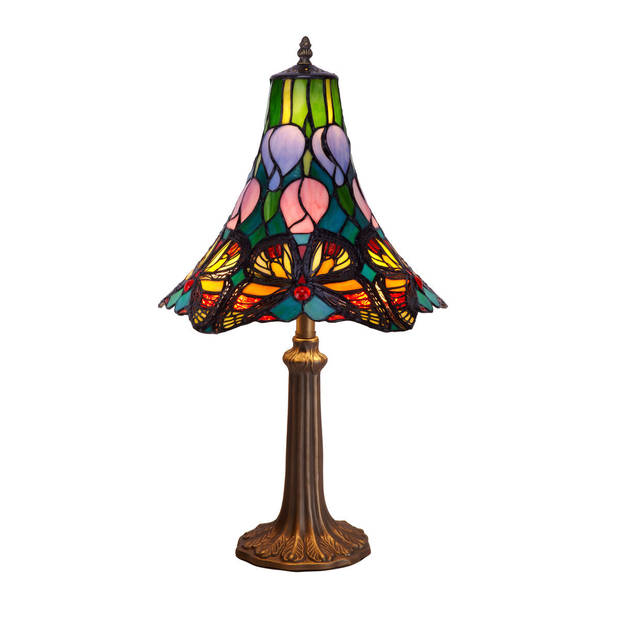 Bureaulamp Viro Buttefly Multicolour Zink 60 W 25 x 46 x 25 cm