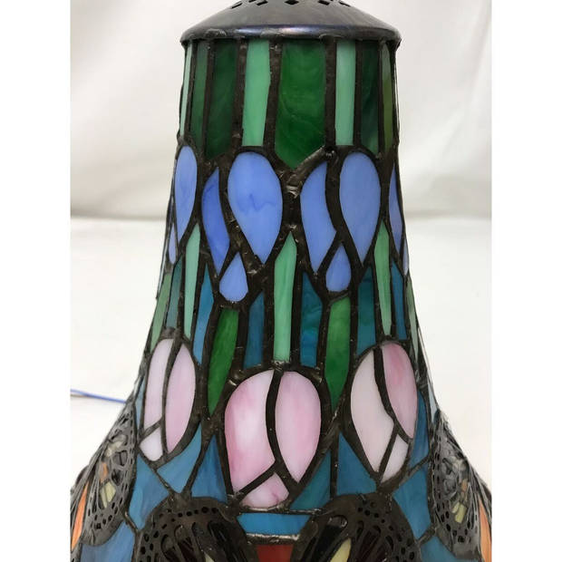 Bureaulamp Viro Buttefly Multicolour Zink 60 W 25 x 46 x 25 cm