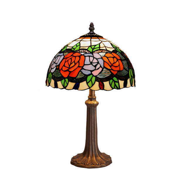 Bureaulamp Viro Rosy Bruin Zink 60 W 30 x 50 x 30 cm